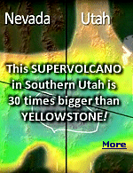 Yellowstone isn't the continent's largest volcano, a more ancient one found near the southwestern Utah town of Enterprise, and is about 30 times bigger.
